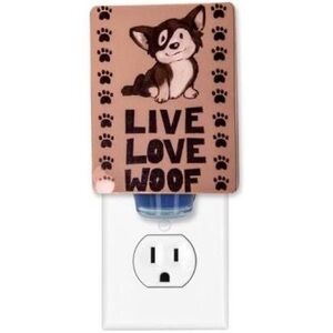 Mainstays 𝅺Brand New Fragrance Oil Plug-In Diffuser, Live Love Bark